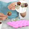 Cake Pop Maker Kit Including Silicone Cake Pop Mold, 6 inch Lollipop Sticks and Wrappers